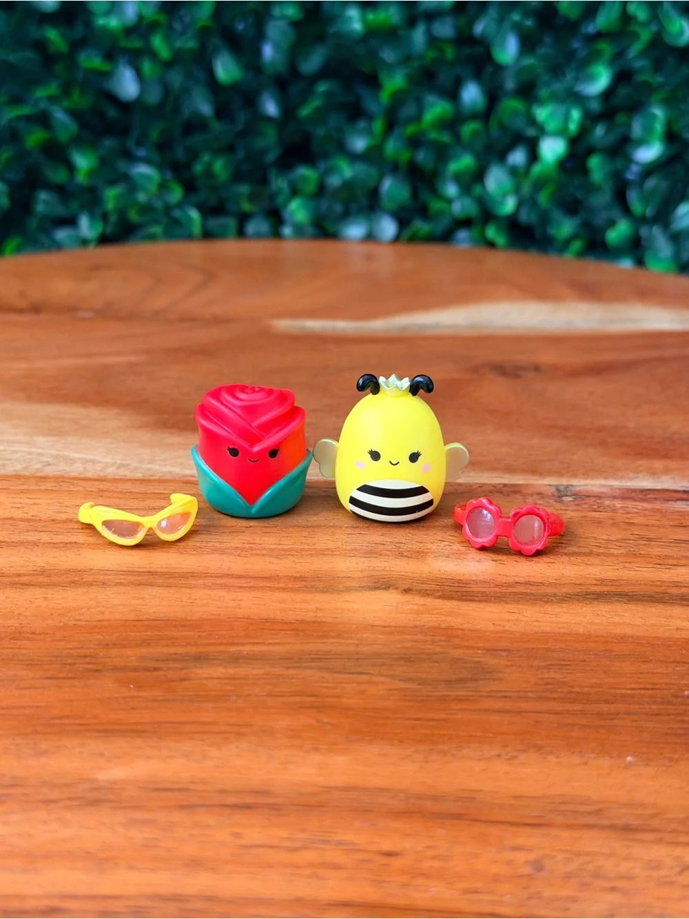 Squish-a-longs by Squishmallows Walsh the Rose and Sunny the Bee Bundle
